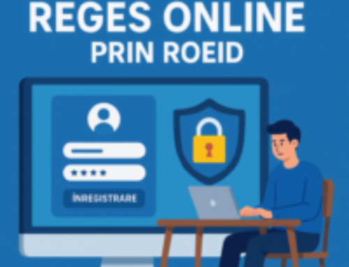 TUTORIAL PAS CU PAS– Înregistrare REGES Online prin ROEID (prima parte)